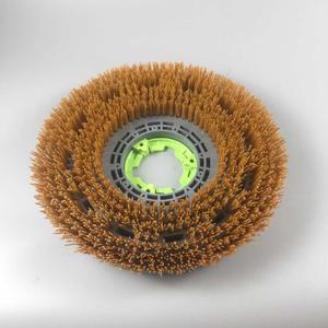 High quality rotary circular floor cleaning brush/floor scrubber brushes stone care polish